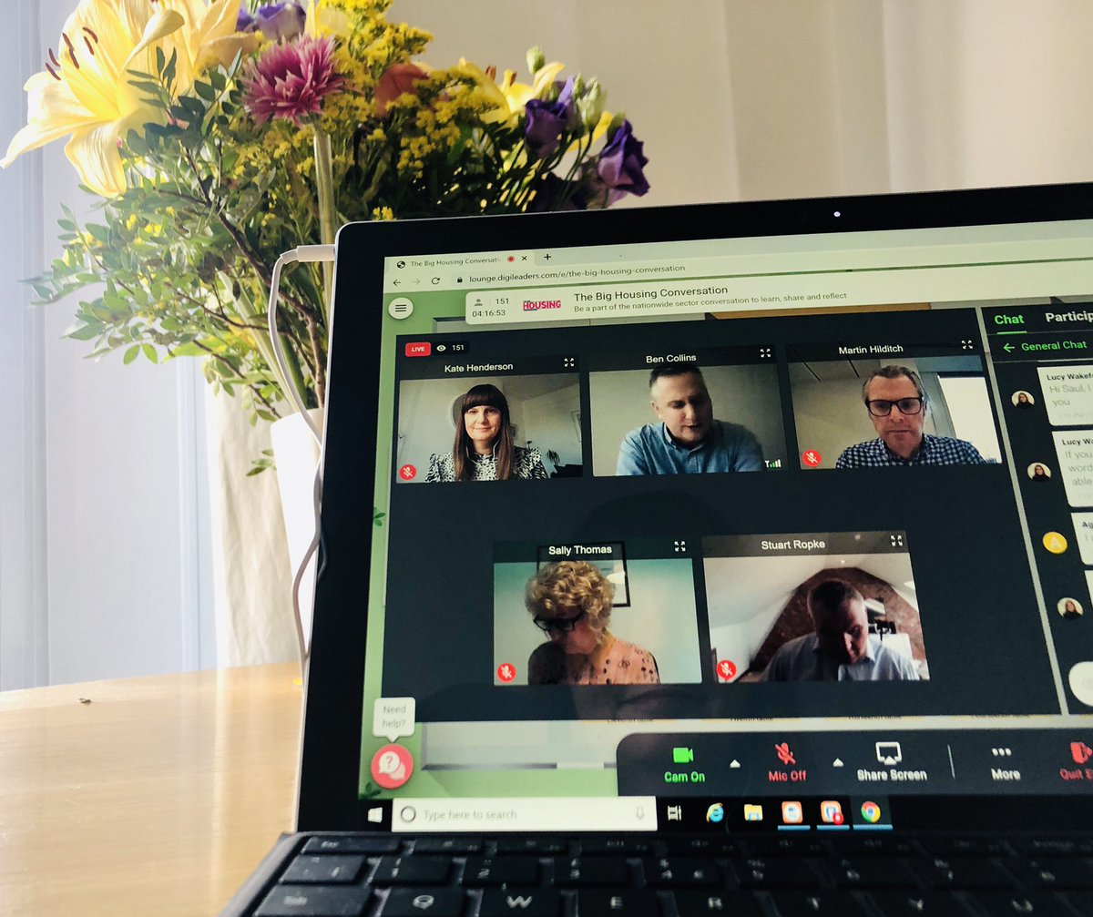 Housing associations can play a significant role in social and economic recovery from the #COVID19 pandemic &amp; today’s #TheBigHousingConversation shows there is huge enthusiasm across the UK to do so!