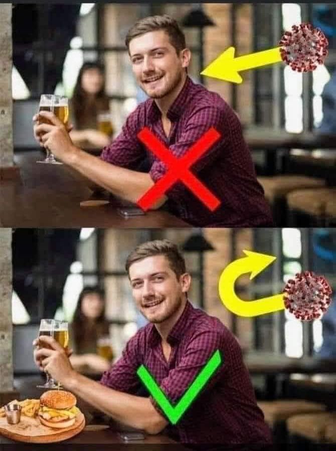 Don’t forget, covid knows.