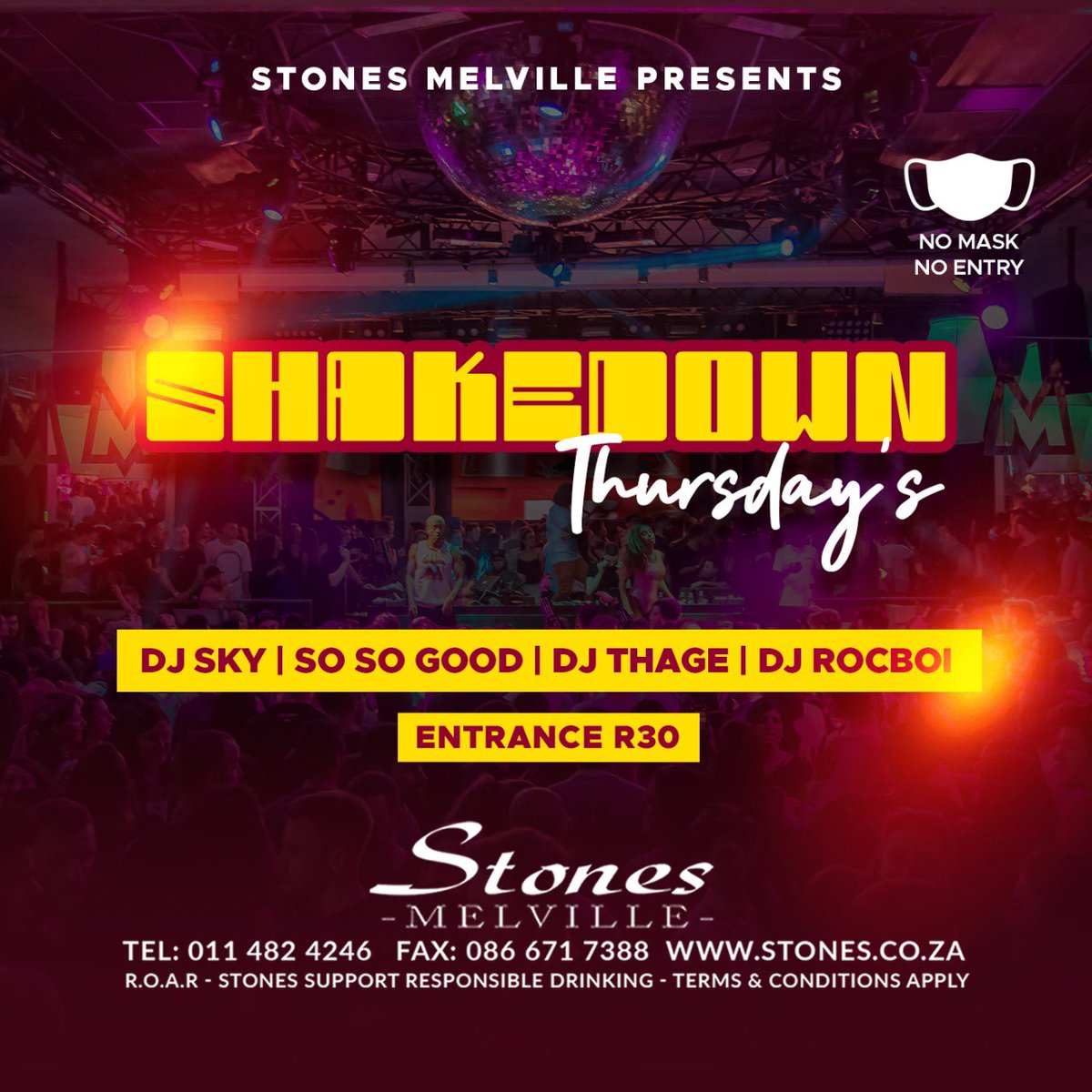 AN EPIC SHOW DOWN AT #SHAKEDOWNTHURSDAYS TONIGHT DOORS OPEN 18:00- 23:50 IF YOU REST YOU RUST ALL COVID 19 PROTOCOL OBSERVED