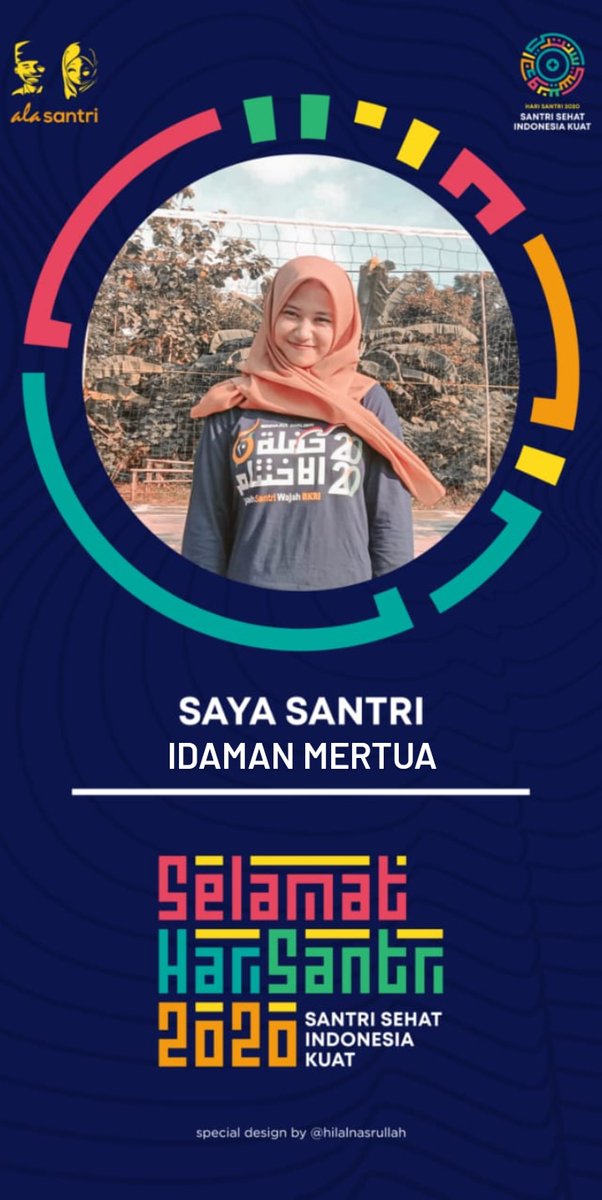 myrah_saa's tweet photo. #HariSantriNasional2020 #HariSantriNasional #SantriSehatIndonesiaKuat #santrijawabarat #santrisubang https://t.co/ubkw0BCcji