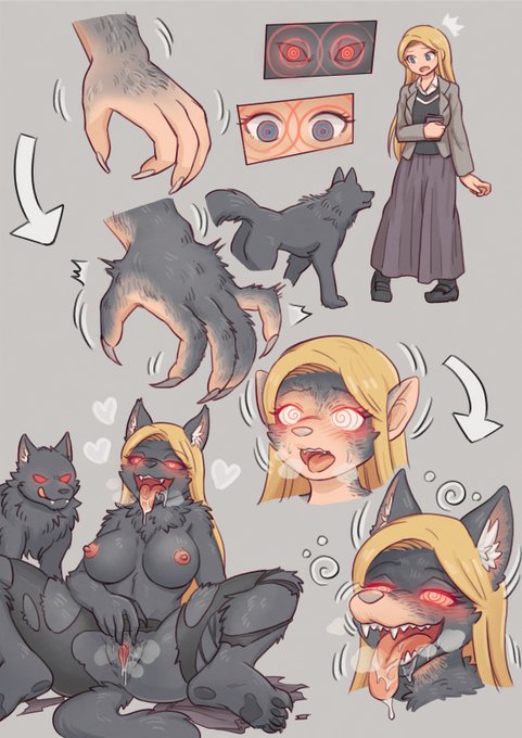 Commissioner8008🔞(@commer8008)さんからのコミッションです🐺 