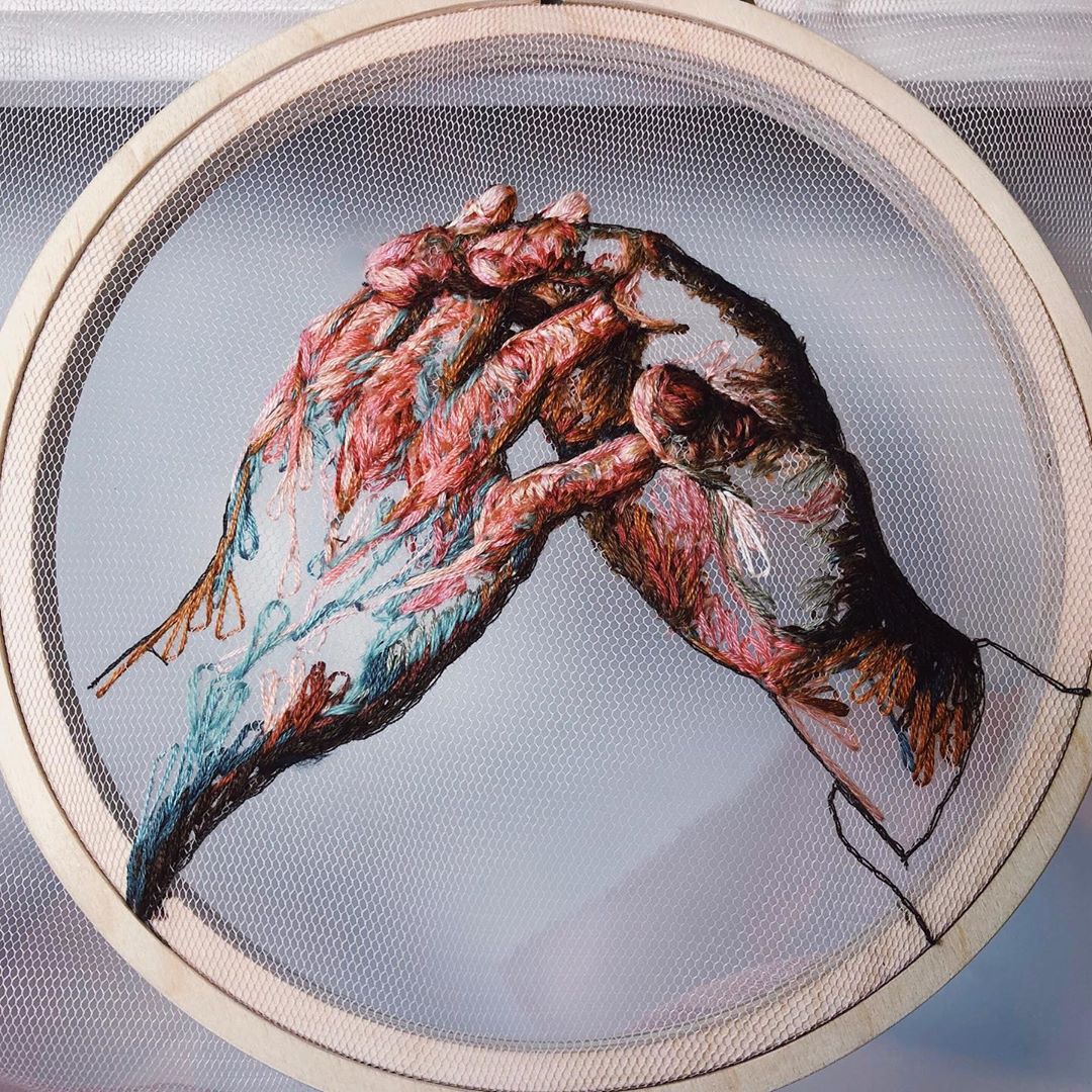 #WOMENSART (@womensart1) on Twitter photo Katerina Marchenko is an embroidery artist based in Moscow, Russia #womensart Katerina Marchenko is an embroidery artist based in Moscow, Russia #womensart