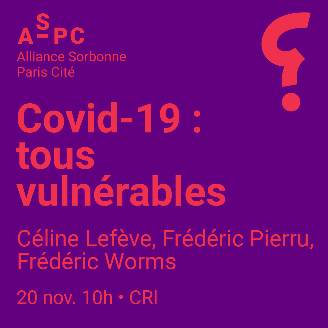 FdiParis's tweet photo. 👉RENCONTRE, 20 NOV. 10h👈
#Pandemie et #confinement nous rendent-ils plus fragiles? On en débat au @criparis avec Frédéric Worms, Céline Lefève et Frédéric Pierru @InstitutLPEM @FdiParis
#festivaldesidees #COVID19france #vulnerable #FdiParis
➡️Réservez: https://t.co/oyac20BnTC https://t.co/RT5rYx3bej