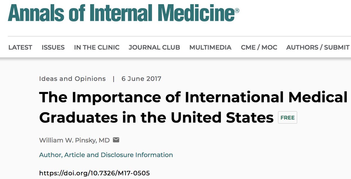 We celebrate the contribution of international medical graduates across the world this IMG week. Their stories exemplify courage, hard work, tenacity, resilience, and a strong work ethic. All the things we value and stand for in these United States.
#IMG #GME #residency #ECFMG https://t.co/j0UQWwfYMN