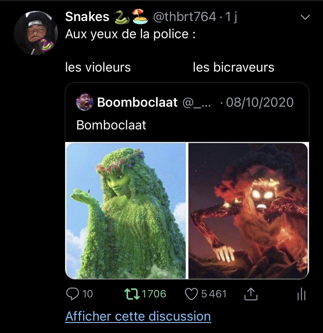 SnakesSecond2's tweet photo. Ouaisss les bg c’est @thbrt764 RT X Follow pour que je retrouve ma tl 😘 https://t.co/lxbGQyYjyw