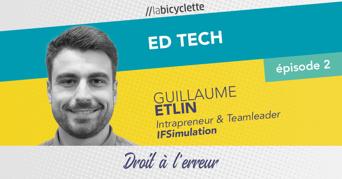 labicyclette1's tweet image. Le droit à l'erreur ⚡

🎙Avec @GuillaumeEtlin, Intrapreneur &amp;amp; Teamleader d'@IFSImulation.

👉 Une plateforme de elearning qui permet aux infirmier(e)s de s'entraîner à prescrire des médicaments à des patients virtuels, selon des scénarios bien réels bit.ly/3jn2i8W