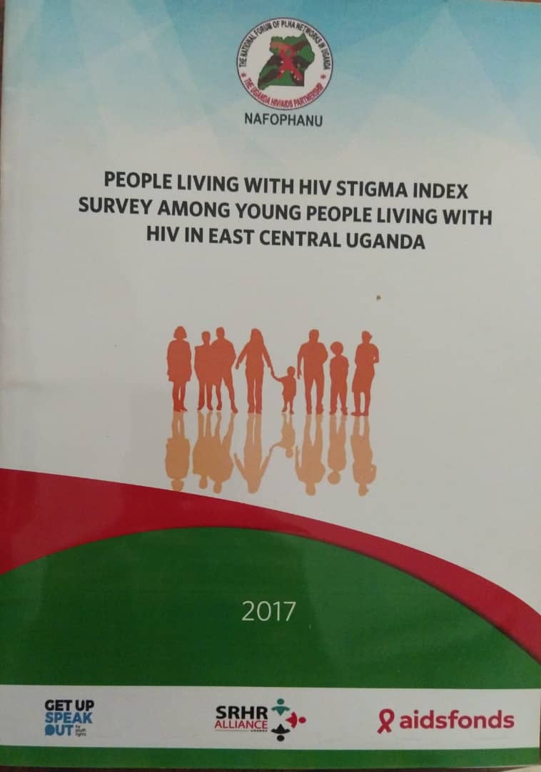 NAFOPHANU's tweet photo. With support from @Aidsfonds_intl , we conducted the Young People Living With #HIV (YPLHIV) Stigma Index survey in districts of Jinja, Iganga and Bugiri under the #GetUpSpeakOut Project.  

Here are some of the findings; 59.6% respondents felt ashamed because of being YPLHIV, https://t.co/yApABucbZJ