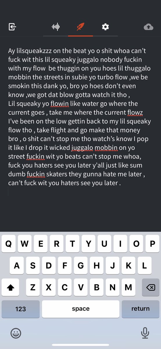 PatrickCasella3's tweet photo. Started workin on some flows again gunna start takin shit serious see if it goes anywhere https://t.co/c9my1ychMV