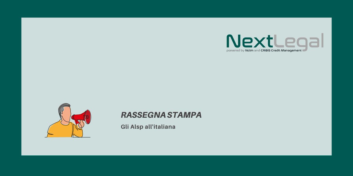 NextLegal_STAPA's tweet photo. 📰 Scrivono di noi | Gianluca Massimei, A.D. di #NextLegal è stato intervistato da @TopLegal_Italia
➡️https://t.co/oAVPYqcpKb
@GMassimei @NCTMLawFirm #CRIBIS #NPEs #NPL #UTP #innovation #AI #creditideteriorati #creditcollection #legal #finance #banking https://t.co/uBJXV47Vja