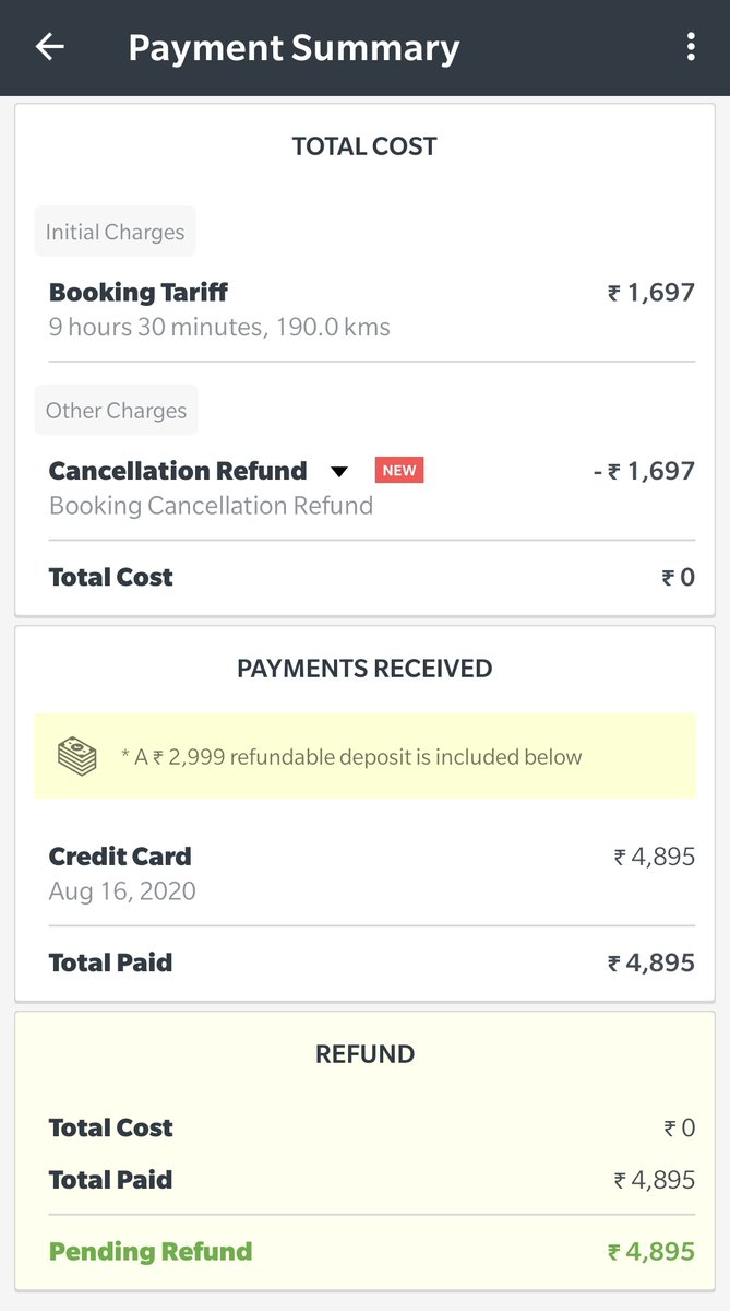 <a href="/ZoomCarIndia/">Test</a> I have not received my refund of Rs. 4895 since last two months. It's very bad service and experience from Zoomcar. Customer care executives also not giving proper answers. My booking ID is : JPS6N09DT. Do needful.<a href="/consumerforum_/">Consumer Forum India</a> <a href="/inconsumerforum/">India Consumer Forum</a> <a href="/jagograhakjago/">Consumer Affairs</a>