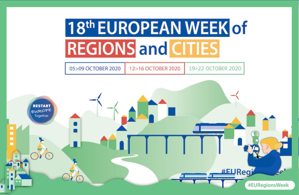 🔴Live now! The #GreenCityAccord will mobilise #EUcities for more ambitious action towards fulfilling the requirements of the EU’s environment acquis and support the delivery of the #EUGreenDeal. 
Let’s listen to the experts and foster a #GreenEurope! 🌿

#EURegionsWeek