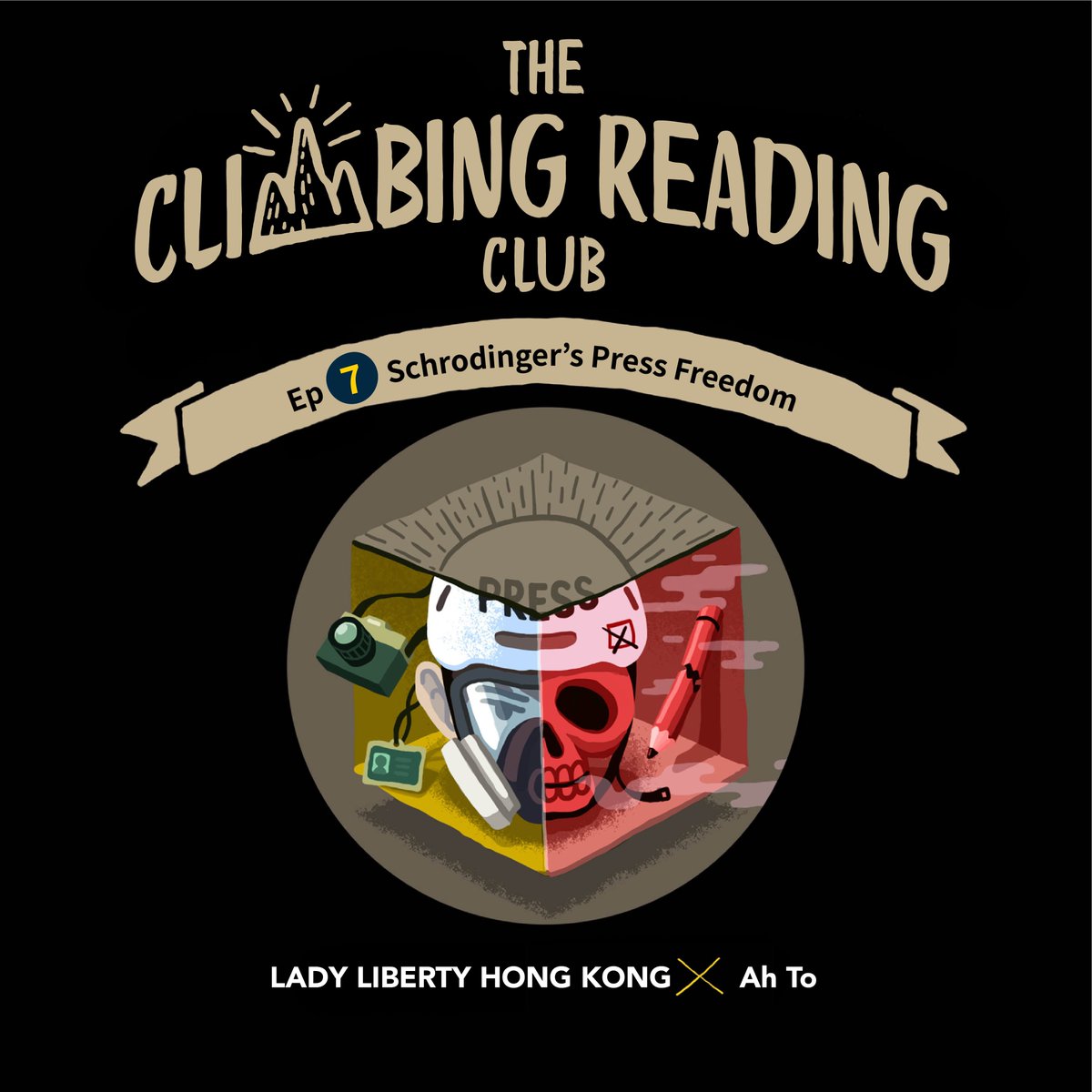 hkladyliberty's tweet photo. In 2002 Hong Kong ranked 18th on World Press Freedom Index; in 2020 Hong Kong ranked 80th

EP7: Schrodinger's Press Freedom
⛰📕 #ClimbingReadingClub
by #LadyLibertyHK x Ah To 

Full-size 👇🏻
https://t.co/45S72pvusm

#HongKong #politics #FreeHongKong #PressFreedom #save12youths https://t.co/VWH6pwLtds
