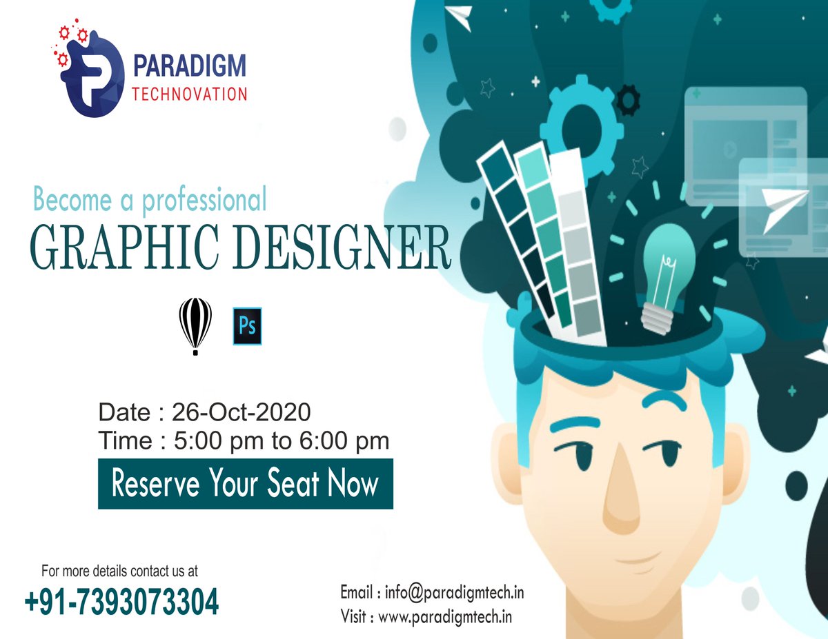 paradigmtech07's tweet photo. For Join Online Demo Click On Following Link.
https://t.co/OxowB9konr
Visit Us: https://t.co/d3dq3UlyVT
#GraphicDesign #LogoDesign #WebsiteDesign #PrintMedia #SocialMedia #Freelancing #OnlineEarning #AdobePhotoshop #AdobeIllustrator #CorelDraw https://t.co/G7GjOTkxAt