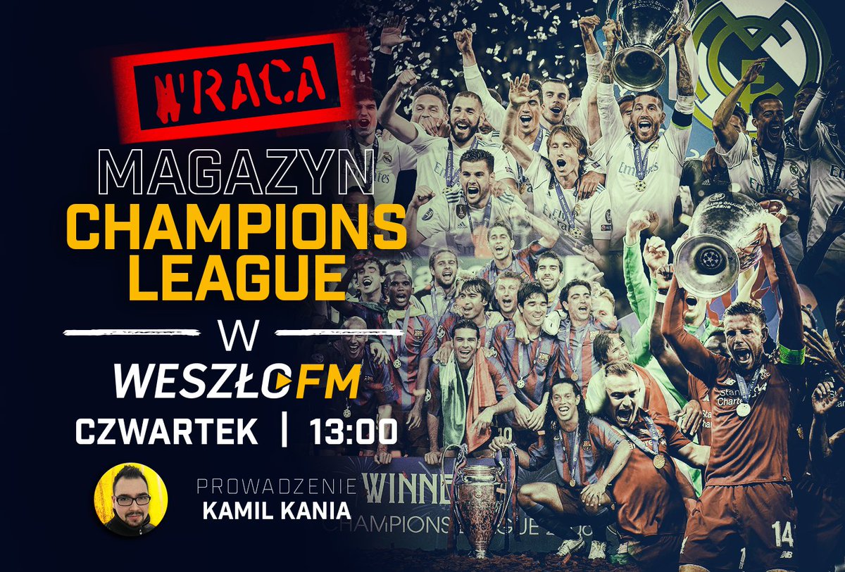 .@KamillKania obejrzał kilka meczów, wszystkie skróty i zabiera się za podsumowanie kolejki w LM.
Eksperci:
✔ @ZelaznyPiotr
✔ @davidszymczak
✔ @K_Rogolski
✔ @Partumissimo
Zapraszamy! 😍 #UCL https://t.co/6meDD5k9oN
