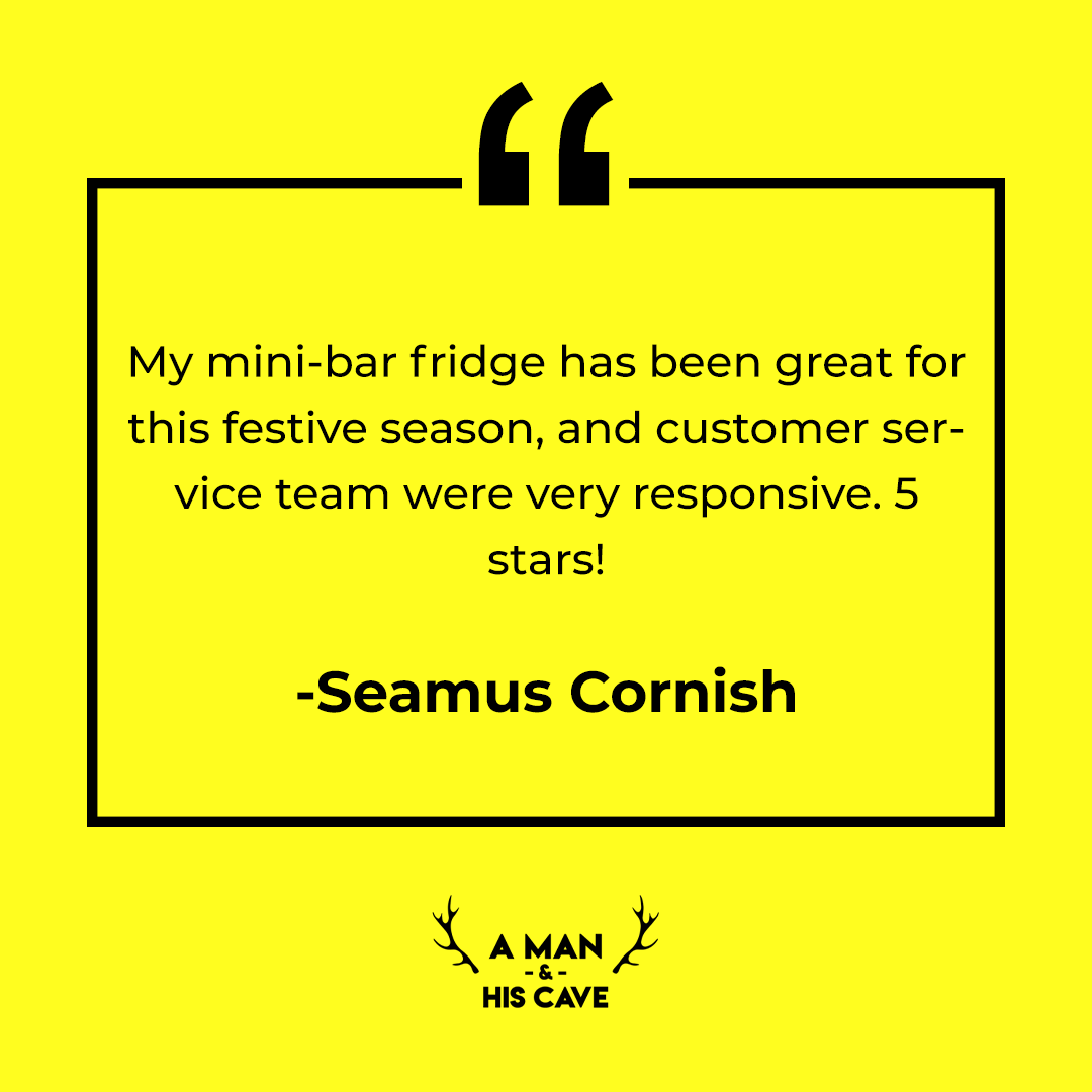 Our exclusive range of minibar fridges is a low noise model for indoors and has been very popular for accommodation venues and offices.🌟 
Stack your bar with wonderfully designed mini bar fridges! 

#AManandHisCave #AMAHC #mancave