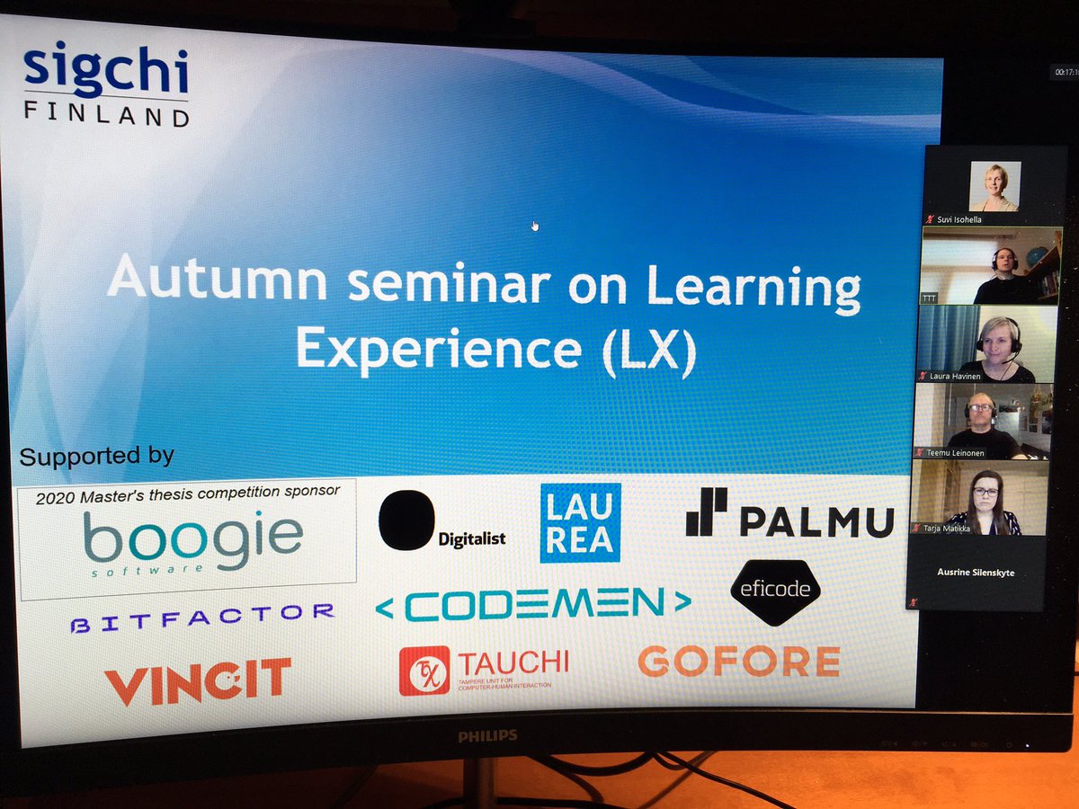 Autumn Seminar on LX has started! Organized by #sigchifinland #tevivaasa #univaasa