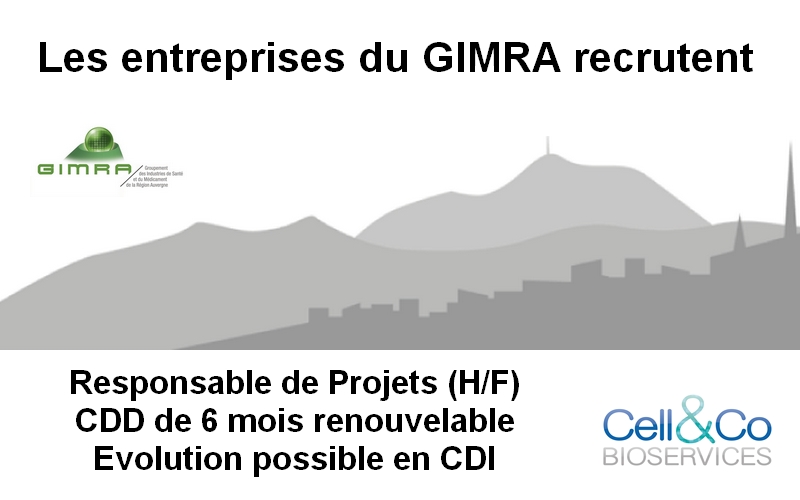 GIMRA (@g_i_m_r_a) on Twitter photo #JobIndusSantéAuvergne #Recrutement <a href="/Cell_and_Co/">Cell&Co BioServices</a> Responsable de Projet gimra.info/sites/www.gimr… #JobIndusSantéAuvergne #Recrutement <a href="/Cell_and_Co/">Cell&Co BioServices</a> Responsable de Projet gimra.info/sites/www.gimr…