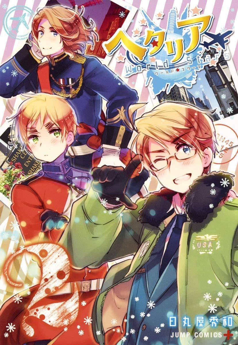 Hetalia: World Stars manga vol. 2 cover.