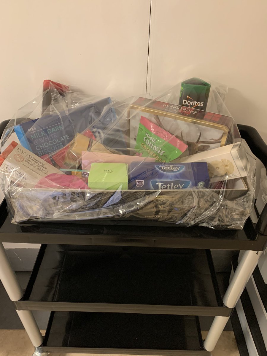 Lovely hamper received from a patient being discharged today as a thankyou for the care received in the ward. #teamqmh #ward 5 @KimMacpherson <a href="/michelleWil67/">michelle williamson</a> <a href="/Livvylives72/">OliviaRobertson</a>