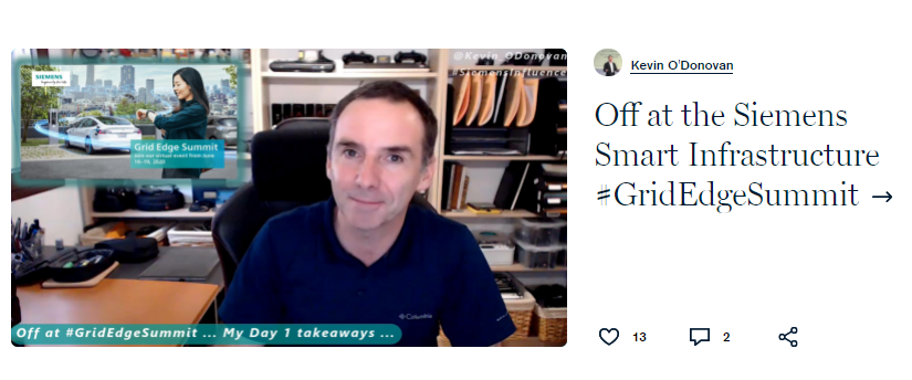 It's 4+ months since I was off at #GridEdgeSummit with
@SiemensInfra, so I'm looking forward to hearing from
@MatRebellius, @RKlaffus & team at different events next week, one being the @Enlit_Europe #virtual Keynote on 29th.
#SIEx #SiemensInfluencer
https://t.co/2r1aznaDPr https://t.co/3SjImYhYga