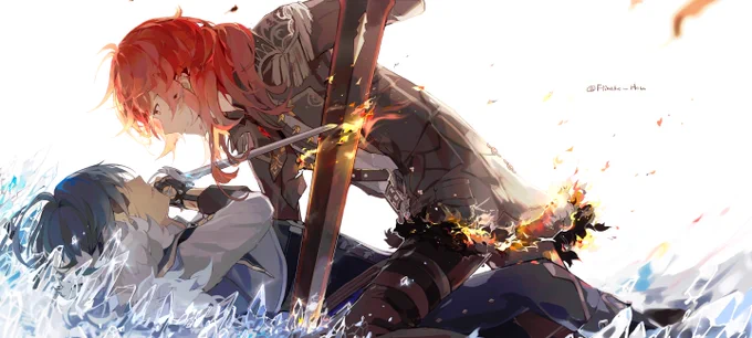 #原神 #GenshinImpact 
炎と氷 