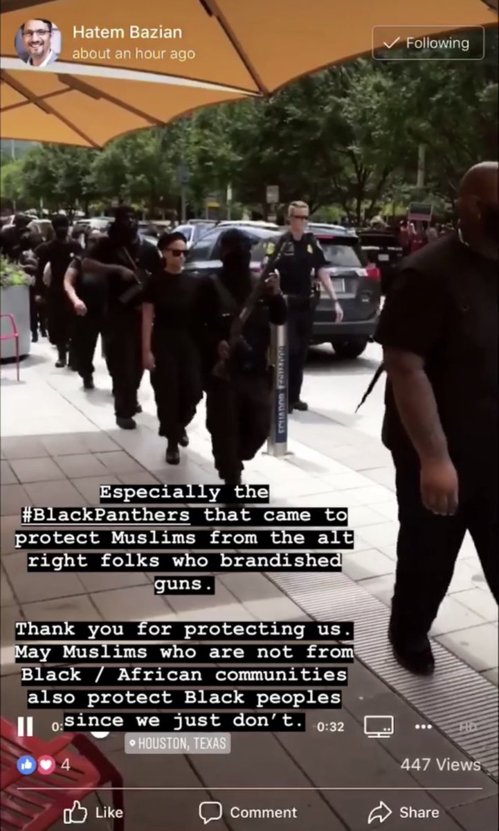 Kifah Cont.On her Instagram accounts he states she “made a living out of activism”Supports Black Panthers who appear to have guns?Is she celebrating the fact  @realDonaldTrump had COVID?