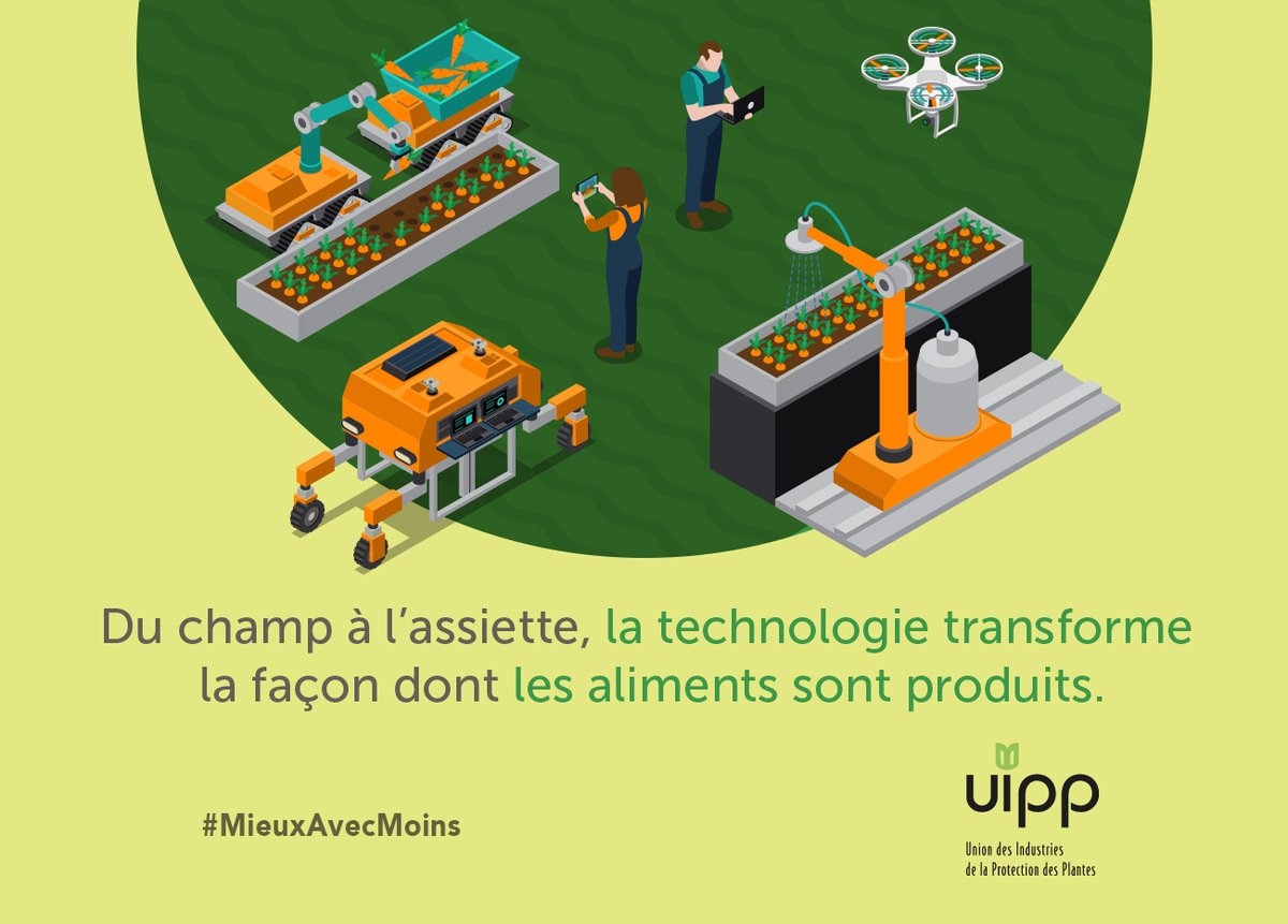 sieclevert's tweet image. #MieuxAvecMoins Pour produire plus de #nourriture avec moins d'intrants pour une population mondiale croissante, nous nous concentrons sur la #transformationnumérique et l'innovation. #pesticides #biocontrole #EUGreenDeal #EUFarm2Fork #MoreWithLess