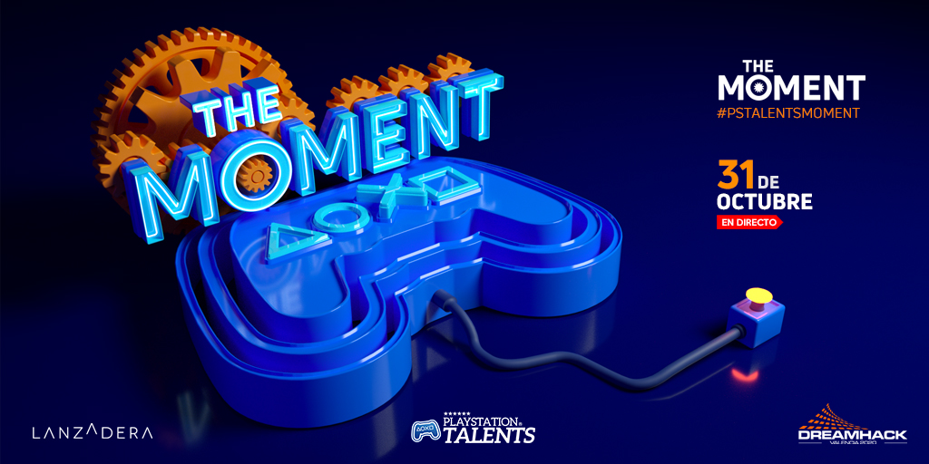 📢¡Atención!📢
31 de Octubre a las 18h
PlayStation Talents: The Moment
Un evento donde mostraremos los títulos de #PSTalents: gameplays, fechas, anuncios y ¡por fin! los finalistas de los VII #PremiosPlayStation, junto a @DreamHackSpain y @lanzaderaes.
#PSTALENTSMOMENT #DHVAL20 https://t.co/BOnzhgIaR7