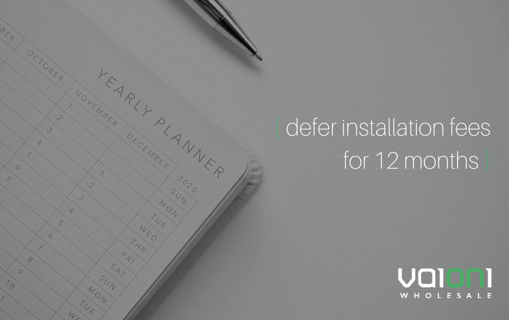 Have a customer that wants a leased line but can't afford the installation costs? Take a look at our 'Reducing Risk' offer on 1 year VMB circuits upto 1Gb, where installation fees can be deferred to the end of the contract bit.ly/3jEw6z9