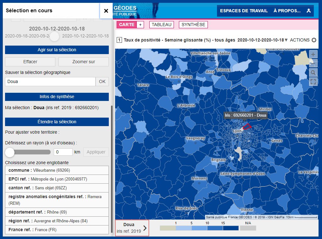 geoclip's tweet photo. [ #COVID19france ] C'est nouveau et bien utile ! @santeprevention ajoute le découpage par #IRIS dans ses analyses #géo #statistiques dédiées au suivi de la pandémie Covid-19 au sein de son #observatoire #SIG #Géodes.
https://t.co/PNOzYGRS08
#COVID19 #cartographie @BGeografic https://t.co/id3ufAGlAu