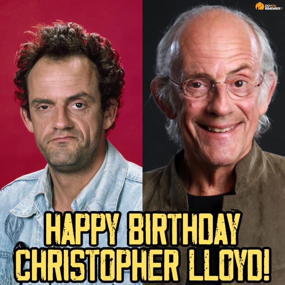 Happy 82nd Birthday to the very talented, Christopher Lloyd!! What\s a movie or tv show that you enjoyed of his??? 