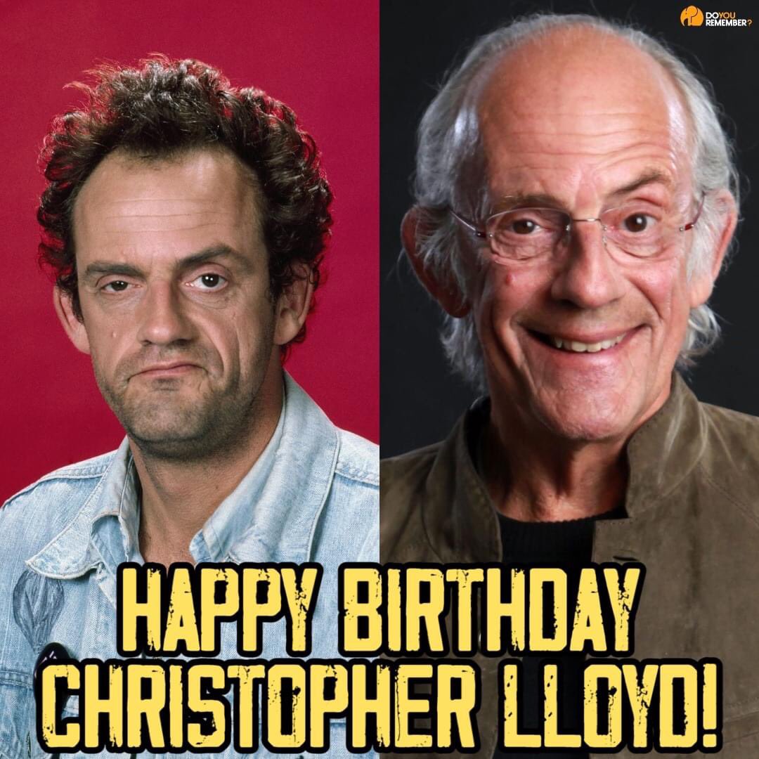 Happy 82nd Birthday to the very talented, Christopher Lloyd!! What\s a movie or tv show that you enjoyed of his??? 