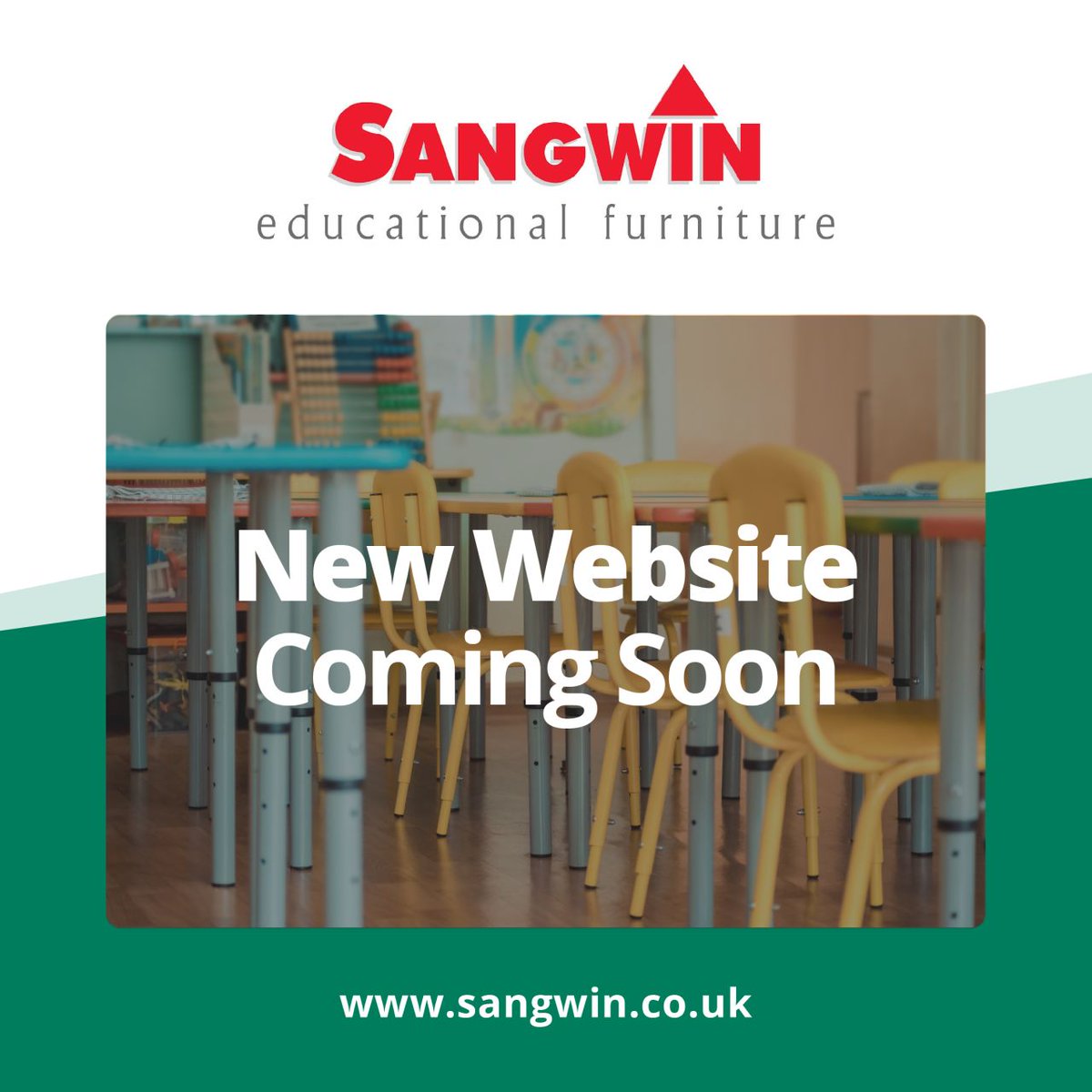 Sangwin Educational Furniture has a NEW website COMING SOON for all your fitted & loose furniture needs #educationalfurniture #manufacturing #furniture