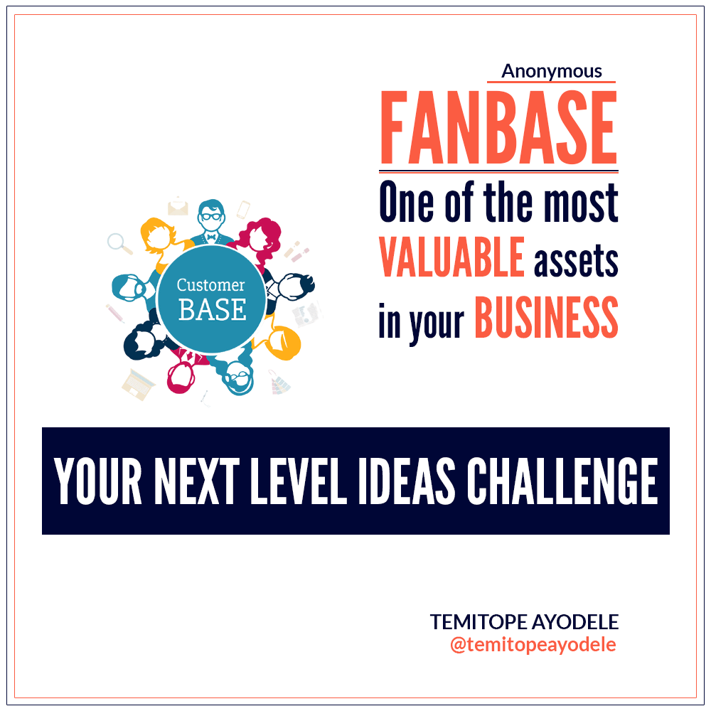 TemitopeAyodel_'s tweet photo. When you have a fan/customer base you can continually build relationship &amp; sell to them, bring them back to your website, market products efficiently etc. 

Everyone knows that the money is in the list. But the challenge is how to start building a customer base &amp; sustaining it. https://t.co/kfd57f4Qq1