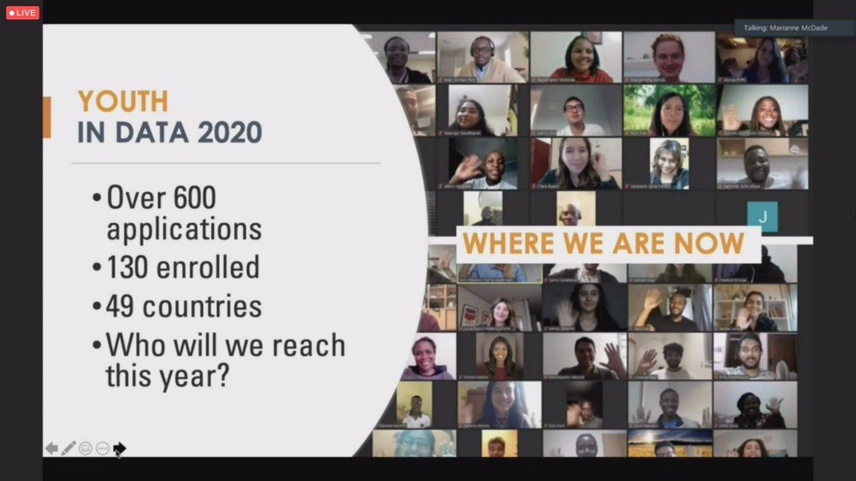How we started vs How it's going! Part of the conference that has been the closest to my heart :') #YouthInData2020

Thank you so much <a href="/Marianne_McDade/">Marianne McDade</a> for this invaluable platform🧡

#BDPGLOBAL2020 <a href="/CGIAR_Data/">CGIAR Digital Transformation</a>