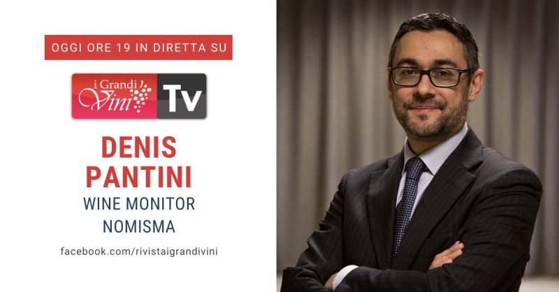 Oggi dalle ore 19 @DenisPantini di @NomismaAgriFood sarà intervistato in diretta sulla pagina Facebook de @IGrandiVini per parlare dell'andamento dell’export del vino italiano al tempo del Covid.