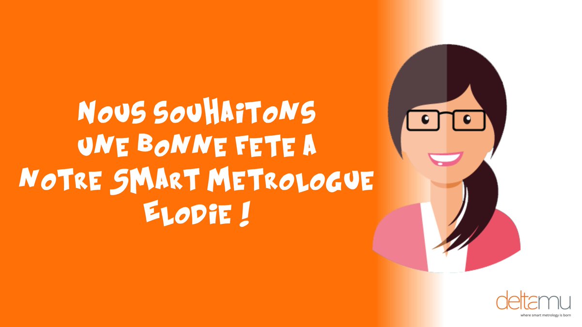 DeltaMu_fr's tweet image. Nous souhaitons une bonne fête à Élodie, notre Smart Métrologue digitale depuis 2016 !
Découvrez son expérience avec Optimu : lnkd.in/dCs3b_k

#smartmetrology #metrologie #deltamu