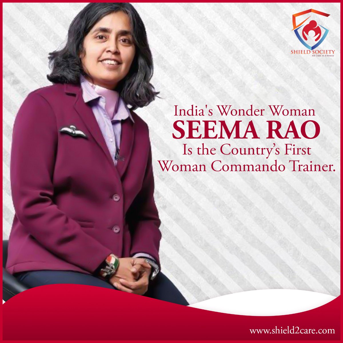 shield2care's tweet photo. India's Wonder Woman, Seema Rao Is the Countryโs First Woman Commando Trainer, Having Trained Special Forces of India for Over Two Decades Without Compensation.
#shield2care #girlsafety #childprotection #childcare #childsafety #childabuseprevention #coronavirus #stayhealthy https://t.co/mo5Ldpby2F