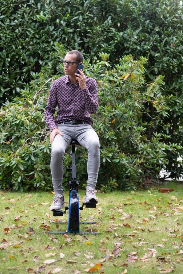 The Deskbike in its natural habitat!🌳 Ride your Deskbike every day, everywhere and alternate between standing and sitting! This way you always get your movement!🤸‍♂
--
📸: Paul Rapp (paulrapp.nl)