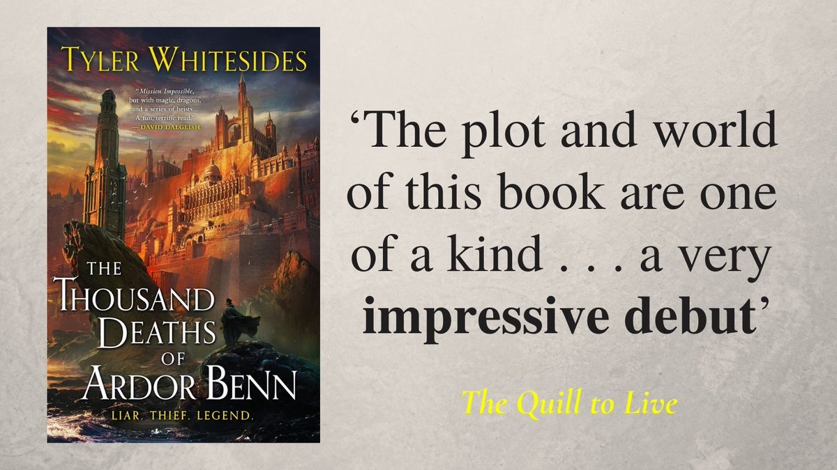 Orbit Books (@orbitbooks) on Twitter photo LIAR. THIEF. LEGEND.
THE THOUSAND DEATHS OF ARDOR BENN by <a href="/twhitesides/">Tyler Whitesides</a>, complete with a brand new coverĀ is OUT NOW!
Get your copy here:
UK: fal.cn/3b5rR
US: fal.cn/3b5rS LIAR. THIEF. LEGEND.
THE THOUSAND DEATHS OF ARDOR BENN by <a href="/twhitesides/">Tyler Whitesides</a>, complete with a brand new coverĀ is OUT NOW!
Get your copy here:
UK: fal.cn/3b5rR
US: fal.cn/3b5rS