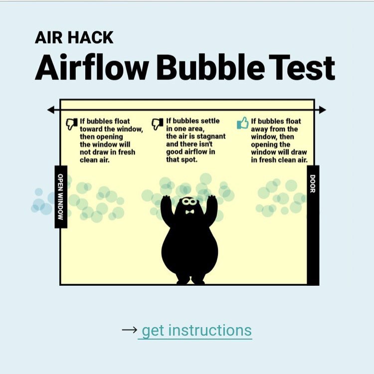  #NursingHomes Hacks to check & improve air quality  #Covid19  https://www.covidstraighttalk.org/hacks 