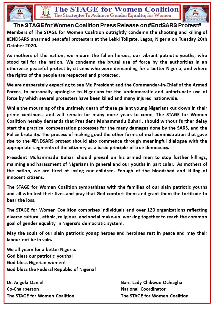 The STAGE for Women Coalition (@stage_coalition) on Twitter photo 