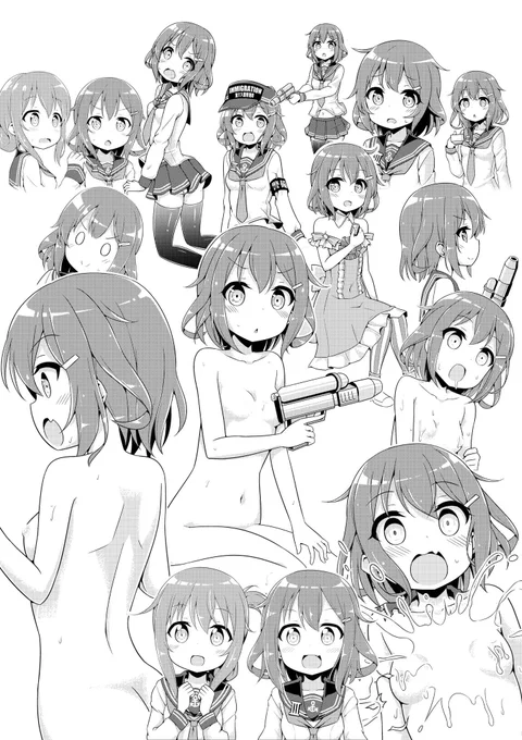 雷ちゃん詰め合わせ
#雷生誕祭2020 #雷進水日 