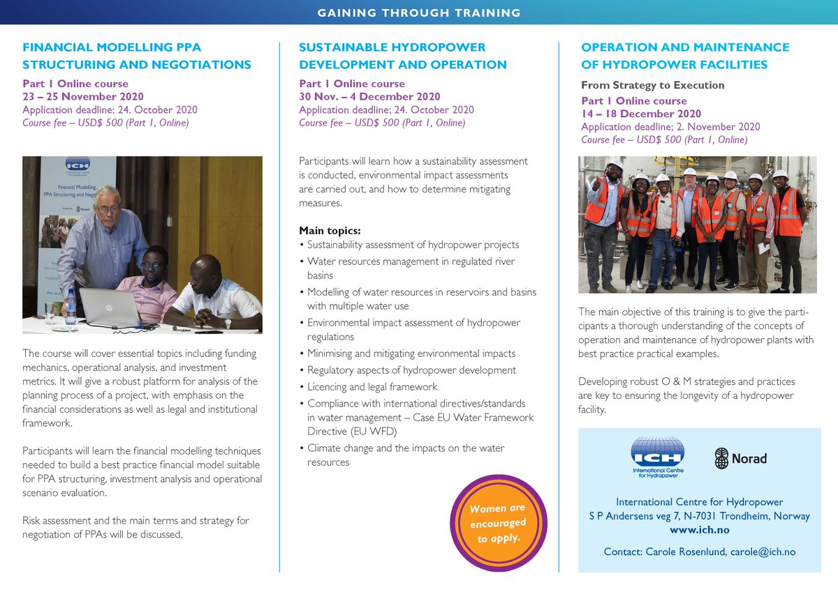 ICHNorway's tweet photo. AFRICA 2020 ONLINE COURSES – APPLY NOW!!! - https://t.co/HRezsU3ncY https://t.co/pM2QvKIszG