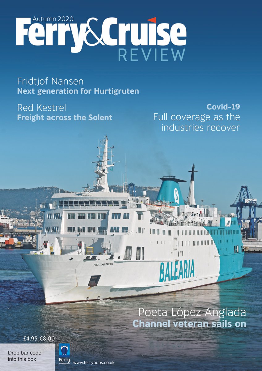 ferryandcruise's tweet photo. A quick look inside the latest edition of FCR arriving from the printers today https://t.co/Ujzv9YCUQe @RedFunnelFerry @HurtigrutenUK @Hurtigruten @Balearia @StenaLine @StenaLineUKIE #ships #ferries https://t.co/i6RSd7A5Aa