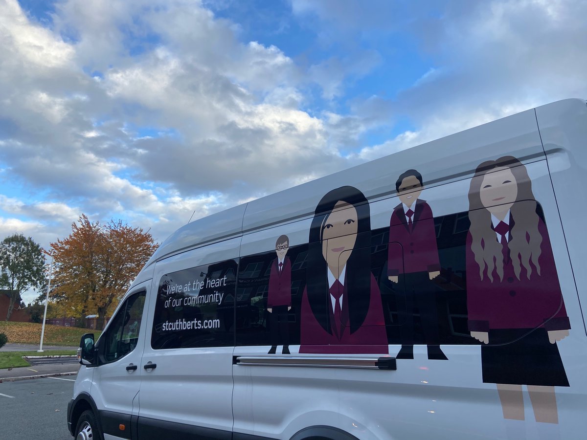 stcuthbertsCHS's tweet photo. To our 2019-20 Leavers!
Keep a look out 👀 for our trusty minibus later today delivering some fantastic awards to some fantastic former students, as part of our 2020 Virtual Awards Evening.
#StCuthBEST #awardsseason #awardsevening #virtualawards #wereopen #makeusyourchoice https://t.co/OOCe1yAKcv