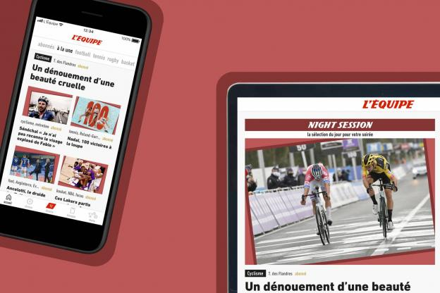 « L'Équipe » lance « Night Session » ;  une sélection d'articles, à lire pour occuper vos soirées de couvre-feu : lequipe.fr/Tous-sports/Ac…