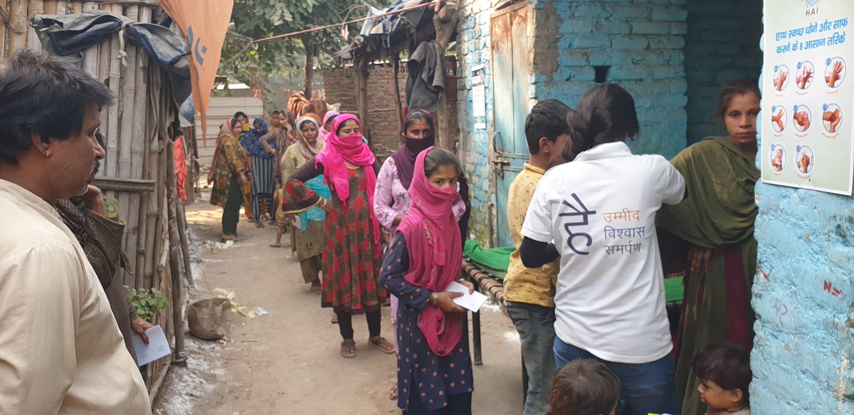 1. Maintaining personal hygiene is crucial to prevent spread of  #Covid19. However,  #refugees often lacking enough income, find it difficult to buy hygiene items. Today  #HAI distributed hygiene material to 231 refugee families with support from Care Today.