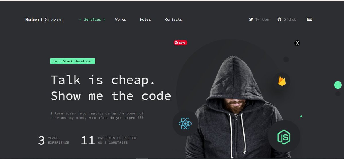 noobieprogrmmer's tweet image. ☕️ I was so proud of my website #portfolio till I zoomed it!!! huhu Loudly crying face
📄 doppelgunner.github.io/portfolio/
#js #javascript #html5 #css3 #python #java #nodejs #webdevelopment #DEVCommunity #learntocode #CodeNewbies