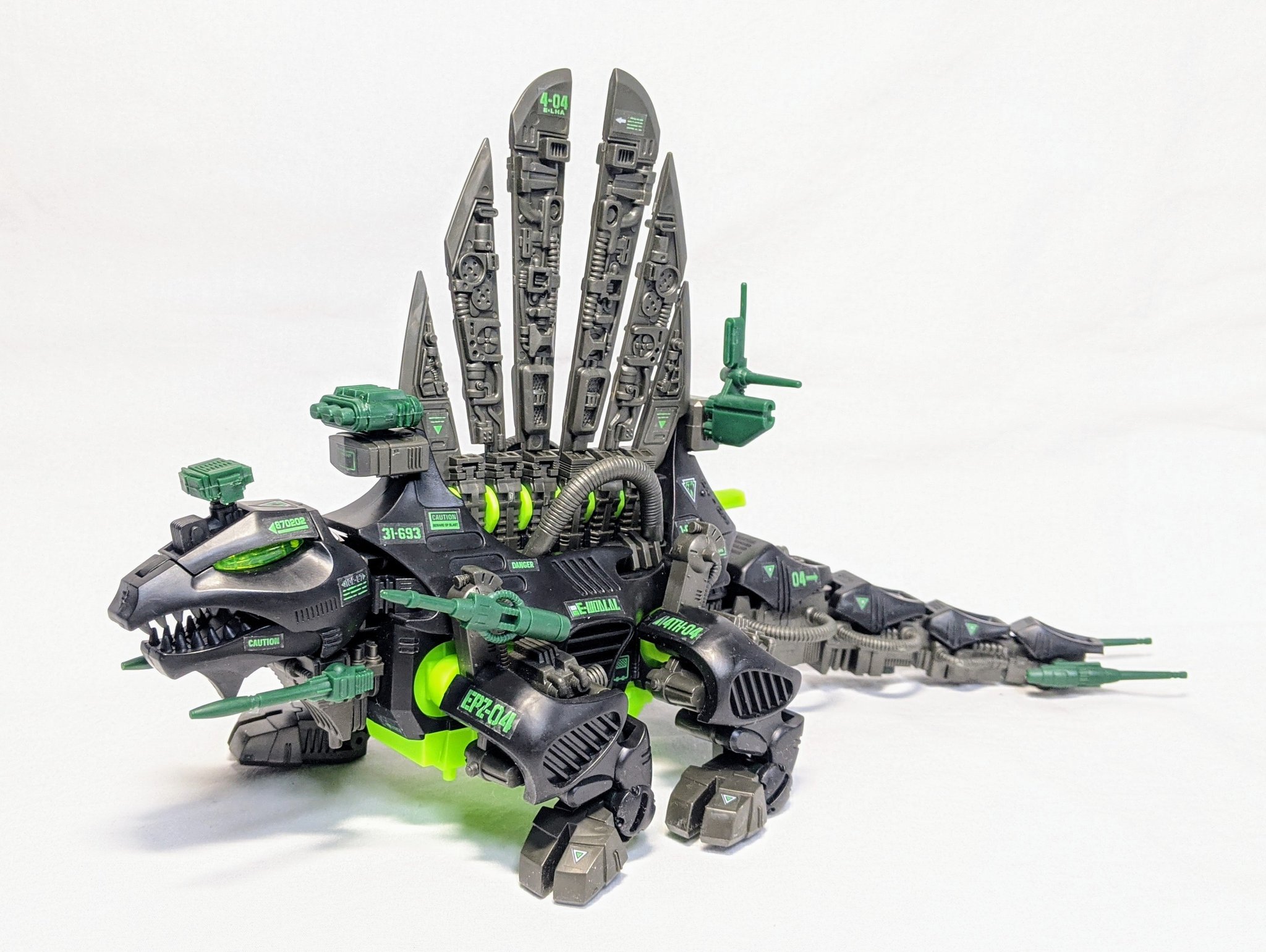 ゾイド暗黒軍仕様ディメトロドン＆セイスモサウルス